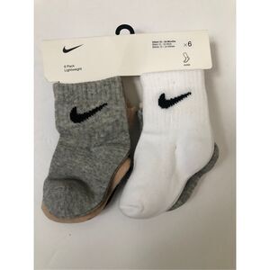 Nike Baby Socks 6-pack size 12-24 Months